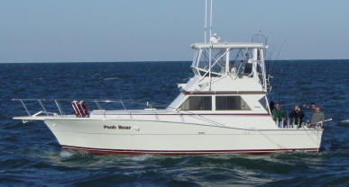 Lake Erie fishing charters aboard the largest charter boat on Lake Erie, a 41' Viking Sportfish.