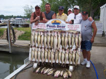 Catch a lot of walleye on Lake Erie near Sandusky Ohio