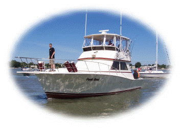 Lake Erie fishing charter boat, "Pooh Bear"